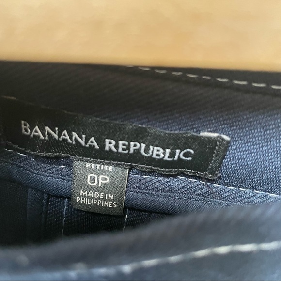 Banana Republic Navy Blue Pencil Skirt - Picture 6 of 6